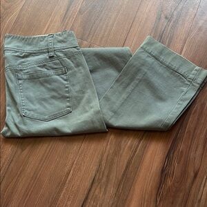 Olive Green Women's Pants